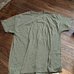 army green shirt